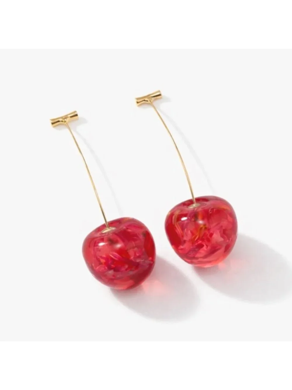 New! Cherry Drop Earrings (3038) NWOT